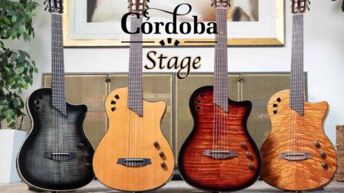 Cordoba（コルドバ）から生音でもアンプでも自然なサウンドの革新的なエレガット・ギター「STAGE」シリーズに新モデル2品番が発売！