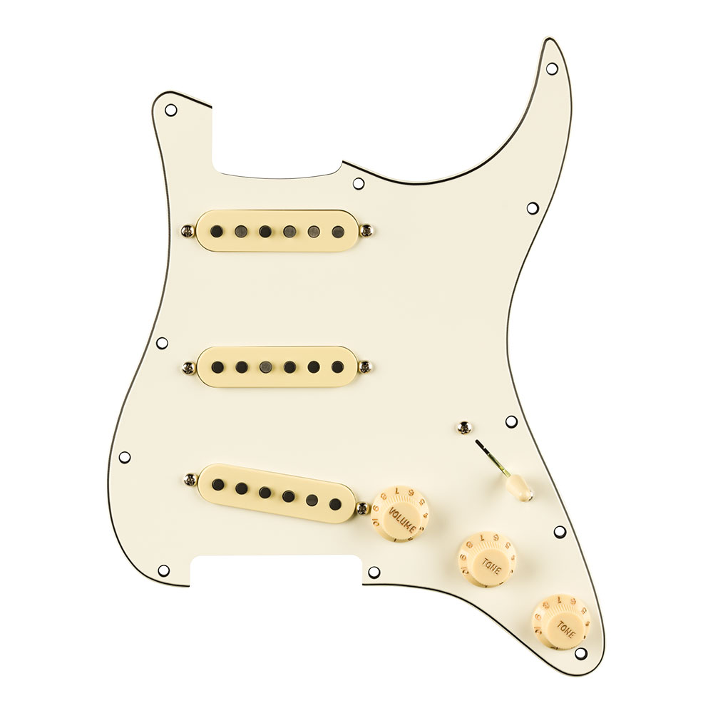 Fender フェンダー Pre-Wired Strat Pickguard Pure Vintage '59 w/RWRP Middle Parchment エレキギター用配線済ピックアップセット