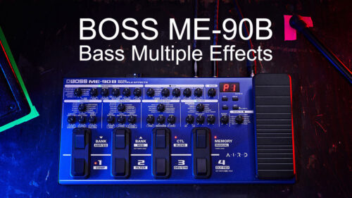 BOSS（ボス）からベース用マルチエフェクター「ME-90B」が発売！