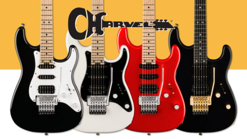 Charvel（シャーベル）MJシリーズの日本製エレキギターに新モデル「So-Cal Style 1 HSS FR」「San Dimas Style 1 HSS FR」全４機種が登場！