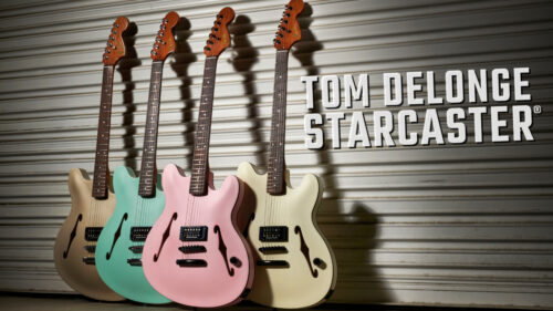 Fender(フェンダー)からBlink 182 トム・デロングの新しいシグネイチャーモデル「Tom DeLonge Starcaster」が発売！