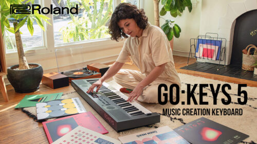 ミュージシャンへの扉を開こう。Roland(ローランド)から、ミュージッククリエーションキーボード『GO:KEYS 5』が発売！