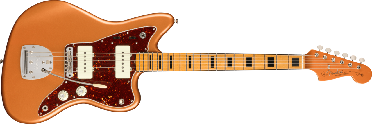 Fender Troy Van Leeuwen Jazzmaster Bound Maple Fingerboard Copper Age