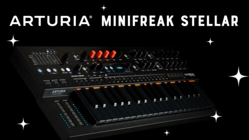 ARTURIA（アートリア）から MiniFreakeのオールブラックモデル「MiniFreak Stellar」が発売！