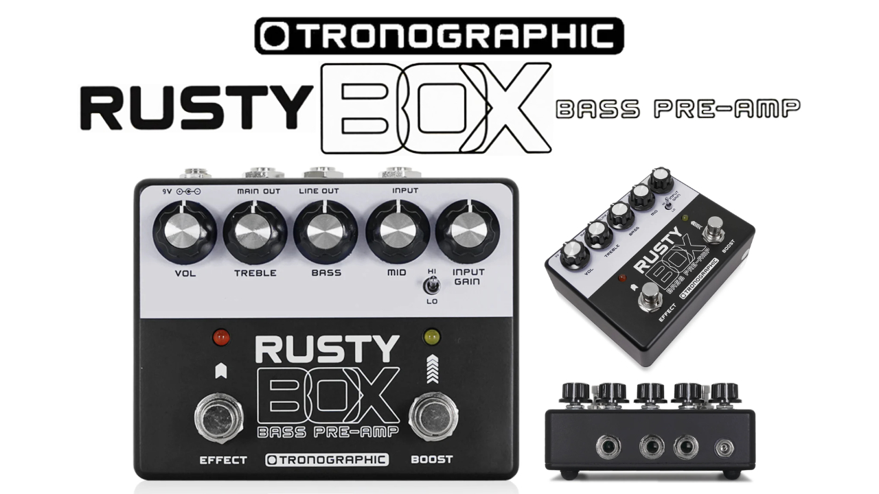 日本限定生産モデルプリアンプ「Rusty Box Japan Edition」発売！