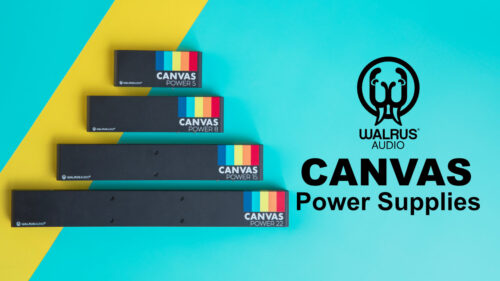 WALRUS AUDIO（ウォルラスオーディオ）から 最新のペダルボードにも適応するシンプルながらハイパワー、ハイスペックなパワーサプライ「Canvas Power」が登場！