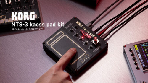 KORG（コルグ）から コンパクトでありながらパワフルで、カスタマイズ可能なDIYキットに仕上げた画期的なFXユニット「NTS-3 kaoss pad kit」が発売！