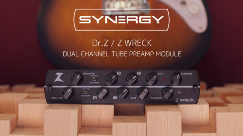 SYNERGY AMPS（シナジーアンプ）から伝説のギターアンプブランド “Dr.Z” のマイク・ザイトとの共同開発によるモジュール「Dr.Z Z Wreck Module」が発売！