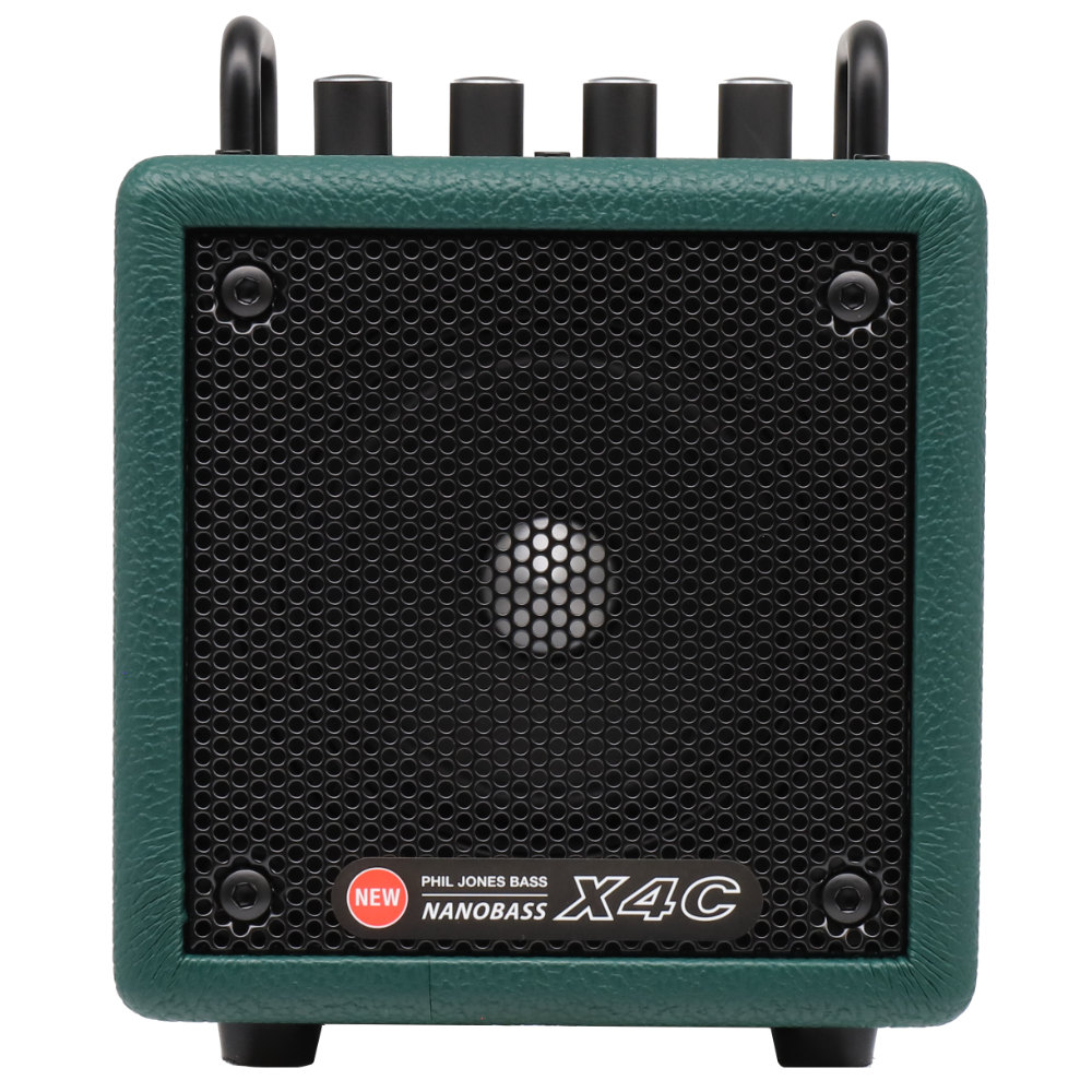 218872 PHIL JONES BASS フィルジョーンズベース NANOBASS X4C Forest Green 小型ベースアンプ コンボ USBモバイルバッテリー対応