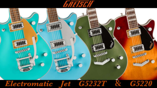 GRETSCH（グレッチ）のElectromatic Jet「G5220」「G5232T」2モデルにNewカラーが発売！