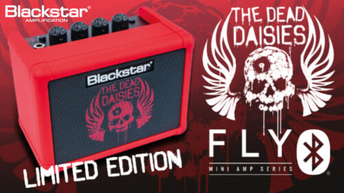 BLACKSTAR(ブラックスター)から、ミニアンプ [FLY 3 Bluetooth] にハードロック界の最強スターたちが集結した【THE DEAD DAISIES】Ver.「FLY 3 TDD」が発売！！
