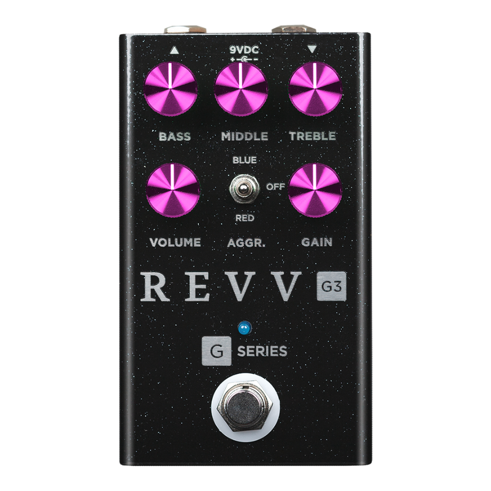 REVV Amplification レヴ アンプリフィケーション G3 Black Sparkle ギターエフェクター