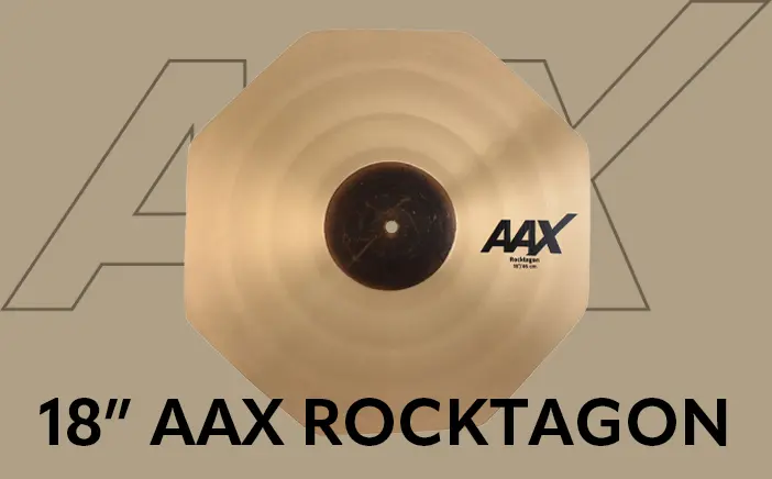 SABIAN セイビアン AAX Rocktagon AAX-18RT AAX Rocktagon 18インチ エフェクトシンバル