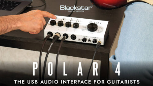 Blackstar（ブラックスター）からギターの録音に特化した4チャンネル仕様オーディオ・インターフェイス「POLAR 4」が登場!