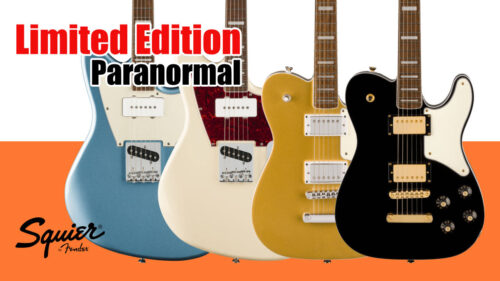 Squier(スクワイア)のParanormalシリーズから「Offset Telecaster SJ」と、「Troublemaker Telecaster Deluxe」の限定モデルが発売! Squier(スクワイア)のParanormalシリーズから「Offset Telecaster SJ」と、「Troublemaker Telecaster Deluxe」の限定モデルが発売!