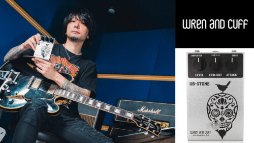 Wren and Cuff(レナンドカフ)から、ギタリスト生形真一氏のシグネイチャーモデル『UB-STONE FUZZ』が発売！！