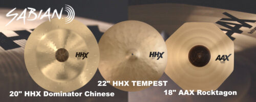 SABIAN(セイビアン)から、ダークチャイナ「HHX-20DMC」元祖エフェクトシンバル「AAX-18RT」“嵐”のようなうねりの大きいサウンド「HHX TEMPEST」3機種が発売！！