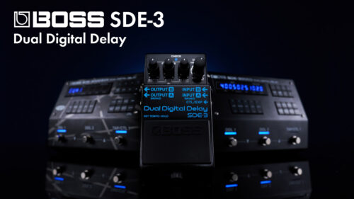 BOSS（ボス）からRolandの名機SDE-3000を再現したディレイペダル「SDE-3」が発売！