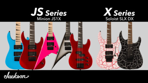 Jackson（ジャクソン）から JSシリーズ「Minion JS1X」と、Xシリーズ「Soloist SLX DX」に新モデルが登場！全7機種発売！