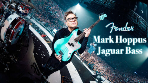 Fender（フェンダー）からBlink-182のベーシスト、マーク・ホッパスのシグネイチャーモデル「Mark Hoppus Jaguar Bass」が発売！