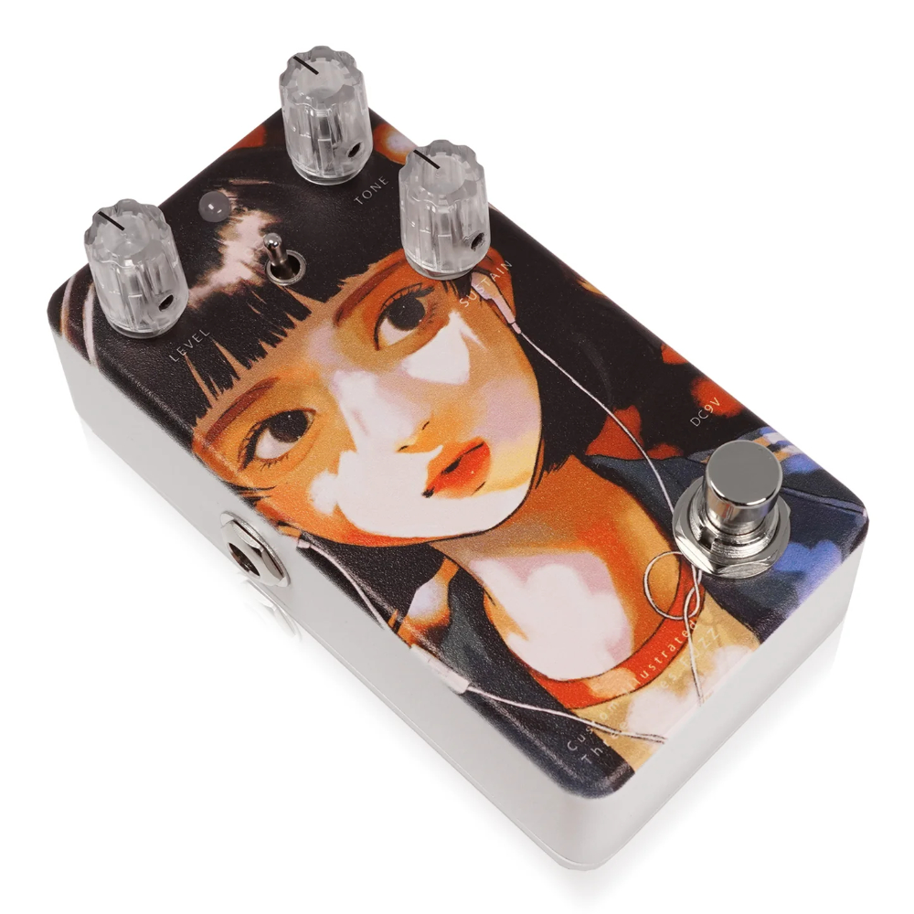 Animals Pedal アニマルズペダル Custom Illustrated IOFTDF might #01 Three Foxes Fuzz ファズ ギターエフェクター