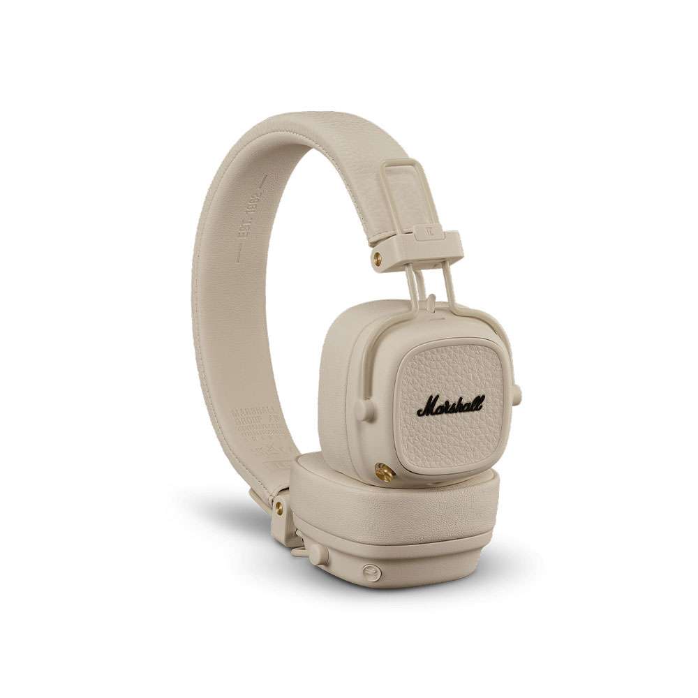 MARSHALL マーシャル Major V Cream Bluetooth 5.3 ワイヤレスヘッドホン