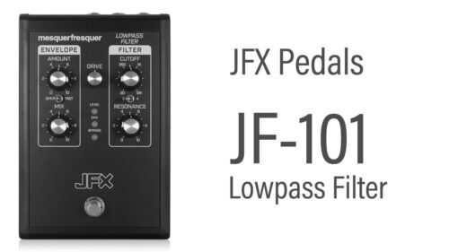 JFX Pedalsからクラシック“モーガーフーガー”ユニットのすべての機能を備えたローパスフィルターが発売！