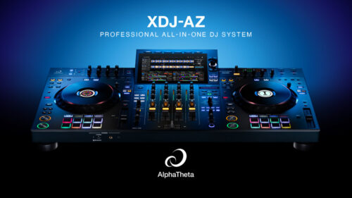 AlphaTheta（アルファシータ）から4デッキ・オールインワンDJシステム「XDJ-AZ」が発売！