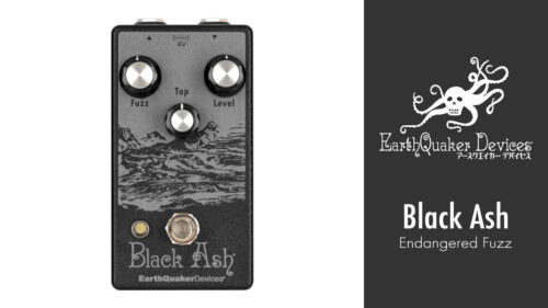 EarthQuaker Devices（アースクエイカーデバイセス）から2018年に限定生産されたファズ「Black Ash」が日本のみで150台限定復活！