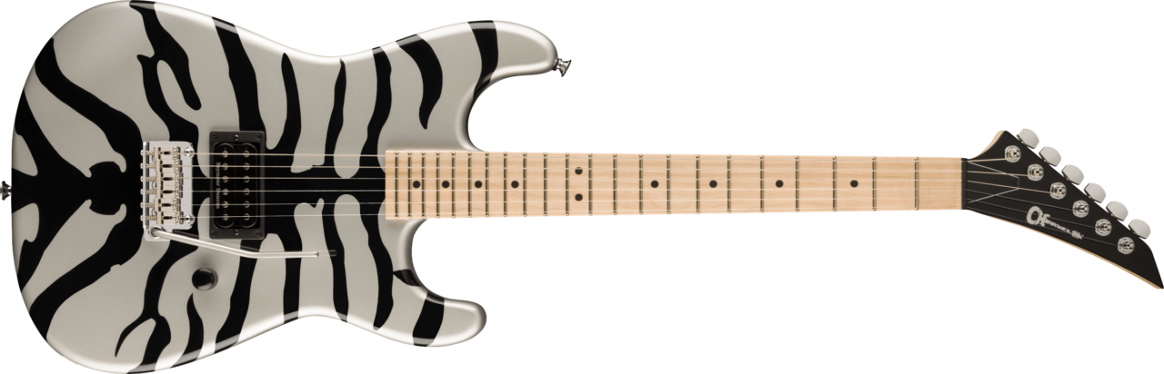 Charvel シャーベル Super-Stock SD1 H 2PT M Maple Fingerboard Silver Bengal 