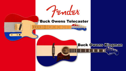 Fender（フェンダー）からカントリーミュージックの名手、バック・オーウェンスのシグネチャーモデル「Limited Edition Buck Owens Telecaster」と「Kingman」が発売！