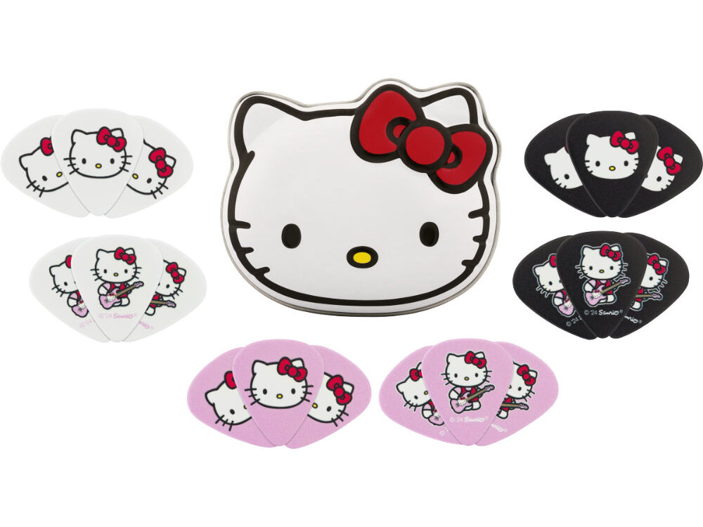 Fender x Hello Kitty Pick Tin 18 Pack