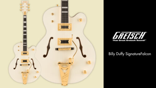 Gretsch（グレッチ）からThe Cultのギタリスト「ビリー・ダフィー」のシグネチャーモデルが発売！