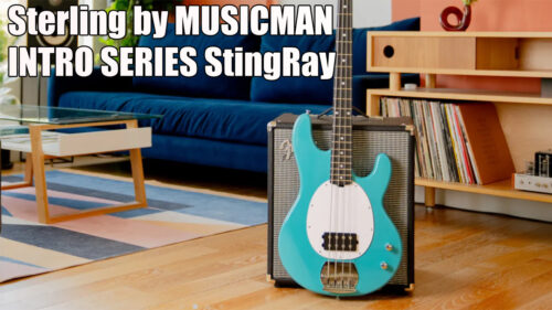 初心者から経験者まで、幅広いプレイヤーにお求めやすい価格で！Sterling by MUSICMANから”INTRO SERIES StingRay”が発売！