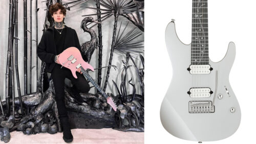 Ibanez(アイバニーズ)から、AZシリーズをベースに Fishman ピックアップを搭載した7弦ギター TOD70 Tim Henson Signatureが発売！！