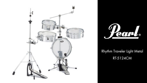 Pearl（パール）から進化系コンパクトドラムセット Rhythm Traveler Light Metalが発売！