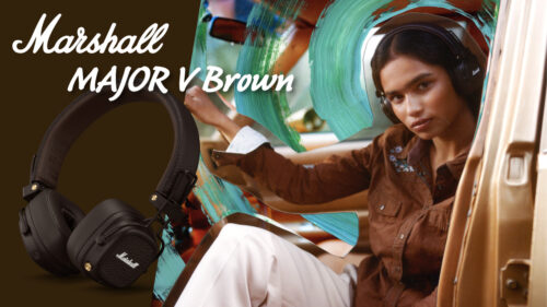 Marshall Major Vに新色「Brown」が追加！