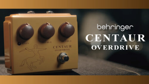 BEHRINGER（ベリンガー）から伝説的な銘機を完璧に再現したトランスペアレント系ペダル「CENTAUR OVERDRIVE」が発売！