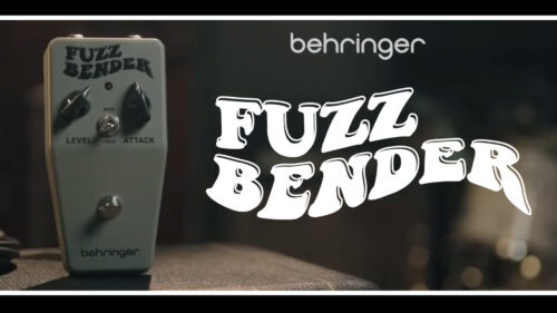 BEHRINGER（ベリンガー）から60年代のクラシックトーンを再現したビンテージスタイルファズペダル「FUZZ BENDER」が登場！