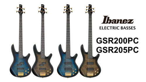 Ibanez（アイバニーズ）から 個性とサウンドを両立する高コスパ エントリーモデルのGIOシリーズ エレキベース「GSR200PC」「GSR205PC」が発売！