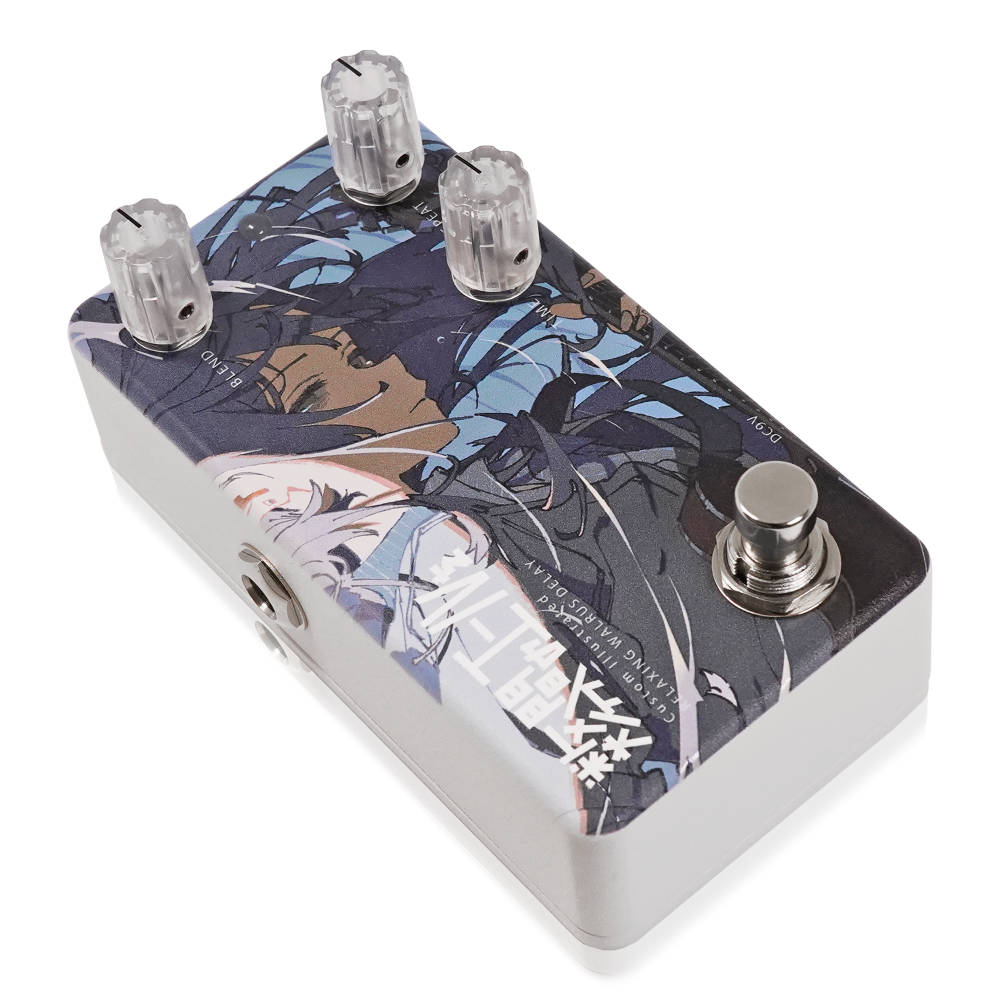 Animals Pedal アニマルズペダル Custom Illustrated RWD 数分間のエールを 織重 夕 #1 ディレイ ギターエフェクター