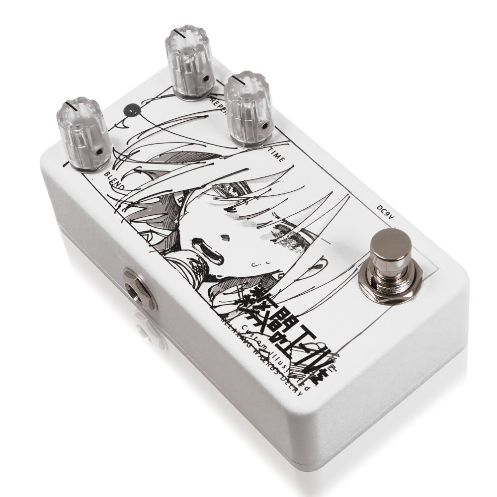 Animals Pedal アニマルズペダル Custom Illustrated RWD 数分間のエールを 織重 夕 #2 ディレイ ギターエフェクター