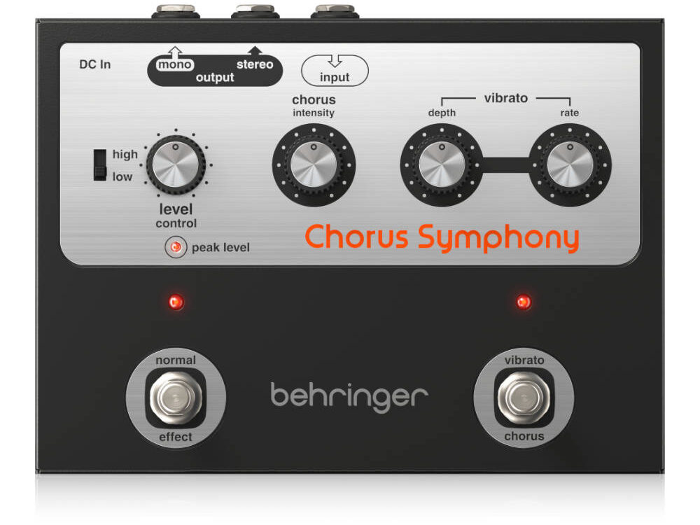 BEHRINGER CHORUS SYMPHONY ビブラート コーラス ギターエフェクター