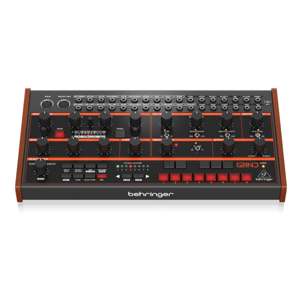 BEHRINGER GRIND ハイブリッドセミモジュラーシンセサイザー