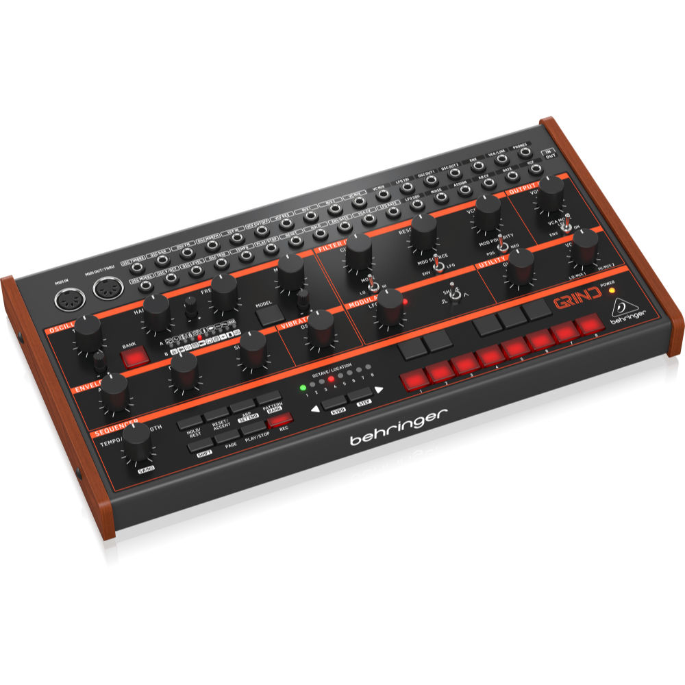 BEHRINGER GRIND ハイブリッドセミモジュラーシンセサイザー