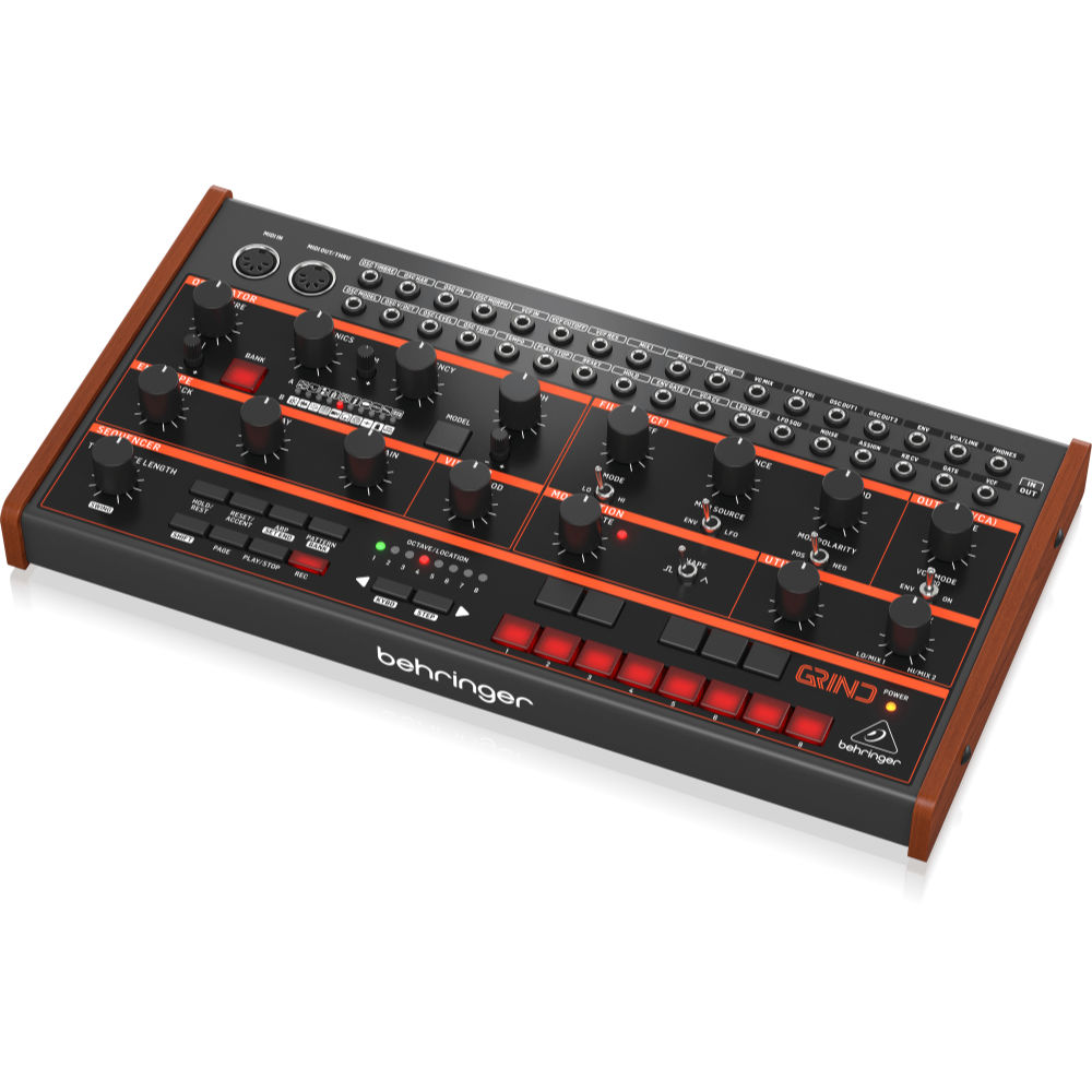 BEHRINGER GRIND ハイブリッドセミモジュラーシンセサイザー