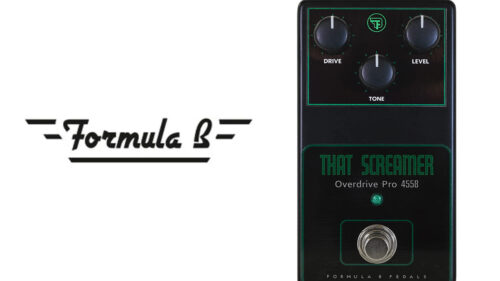 Formula B Elettronicaからクラシックオーバードライブの定番、TSスタイルのオーバードライブペダル『That Screamer』が発売！