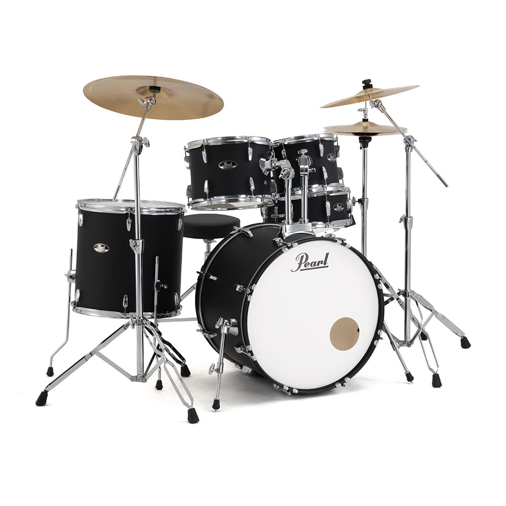 Pearl パール RS525SCWN/CN #752 Matt Asphalt Black Roadshow スタンダードサイズ ドラムセット