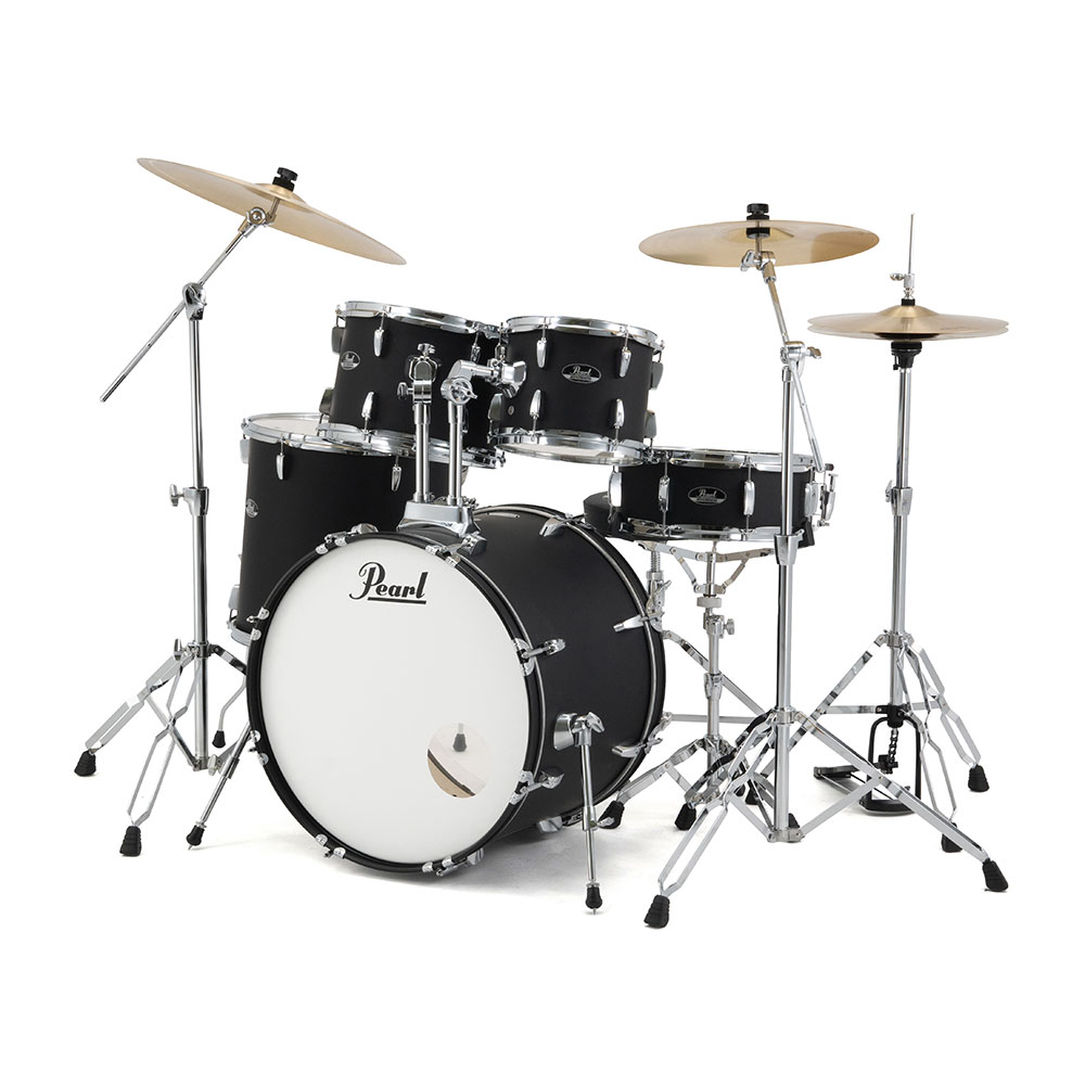 Pearl パール RS525SCWN/CN #752 Matt Asphalt Black Roadshow スタンダードサイズ ドラムセット