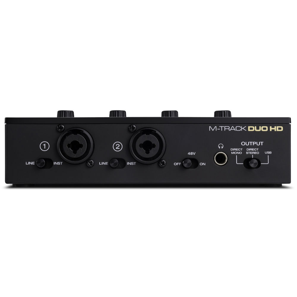 M-AUDIO エムオーディオ M-Track Duo HD Producer Pack 2in/2out USB-C オーディオインターフェイス
